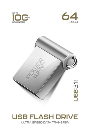 Premium 64 GB Mini USB 3.1 Metal Gövde Ultra Hızlı Flash Bellek Data Traveler