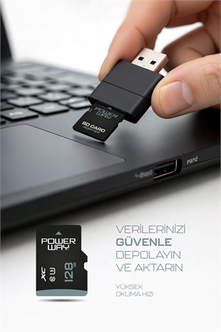 Profesyonel Elite 128 GB Hafıza Kartı Class 10 U3 XC SD Kart Yüksek 4K Kayıt Uyumlu