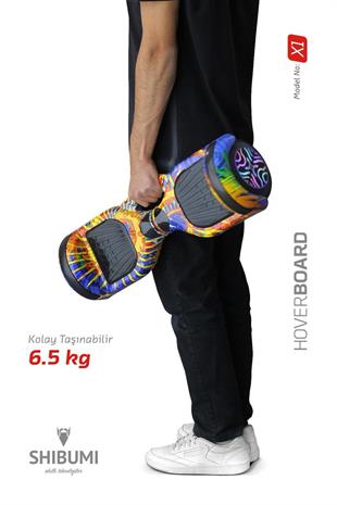 Shibumi Elektrikli Kaykay Hoverboard 350 Watt Turkuaz Garantili Lityum Pil