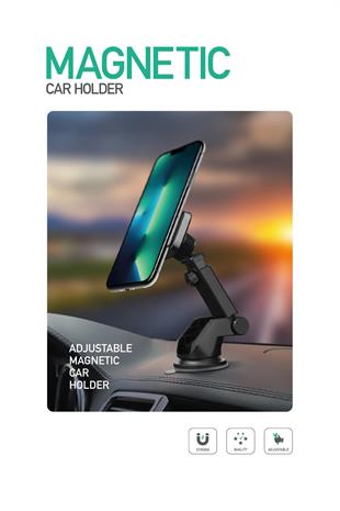 Powerway TT37 Araç İçi Mıknatıslı Telefon Tutucu Torpido ve Cam Uyumlu Çok Açılı
