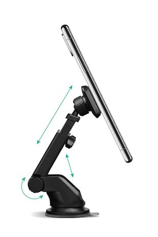 Powerway TT37 Araç İçi Mıknatıslı Telefon Tutucu Torpido ve Cam Uyumlu Çok Açılı