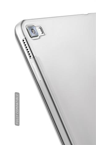 Vorcom UltraPad Kılıf Gri Katlanabilir Standlı ve Kapaklı 360 Ön Arka Tam Koruma