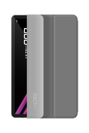 Vorcom UltraPad Kılıf Gri Katlanabilir Standlı ve Kapaklı 360 Ön Arka Tam Koruma