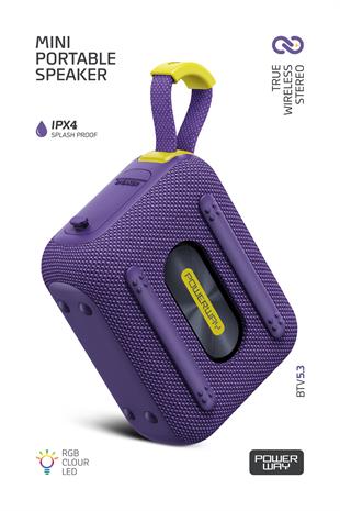 Vox Usb Hafıza Kartı Aux Radyo Led Işıklı Bluetooth Hoparlör Hi-Fi Ses Bombası