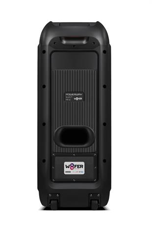 WOOFER 140W Hoparlör Gitar Saz Girişli Karaoke Parti Ses Sistemi Dijital Ekran +Bass