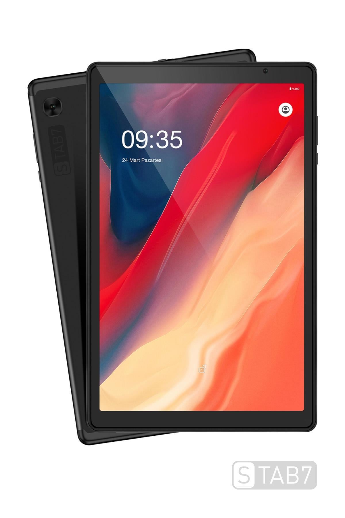 10.1 Inc 3 Gb Ram 64 Gb Hafıza 1920*1200 HD Ips Ekran 8 Çekirdek STAB7 Siyah Tablet
