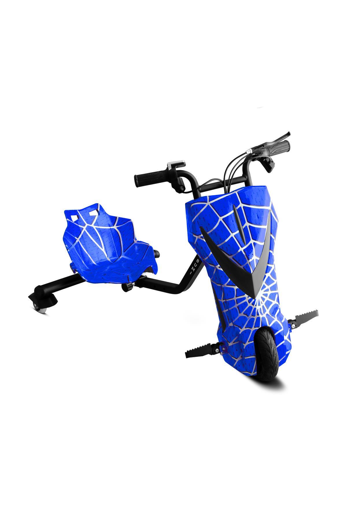 Shibumi Elektrikli Drift Scooter 350 Watt 3 Tekerlekli Kaykay Mavi