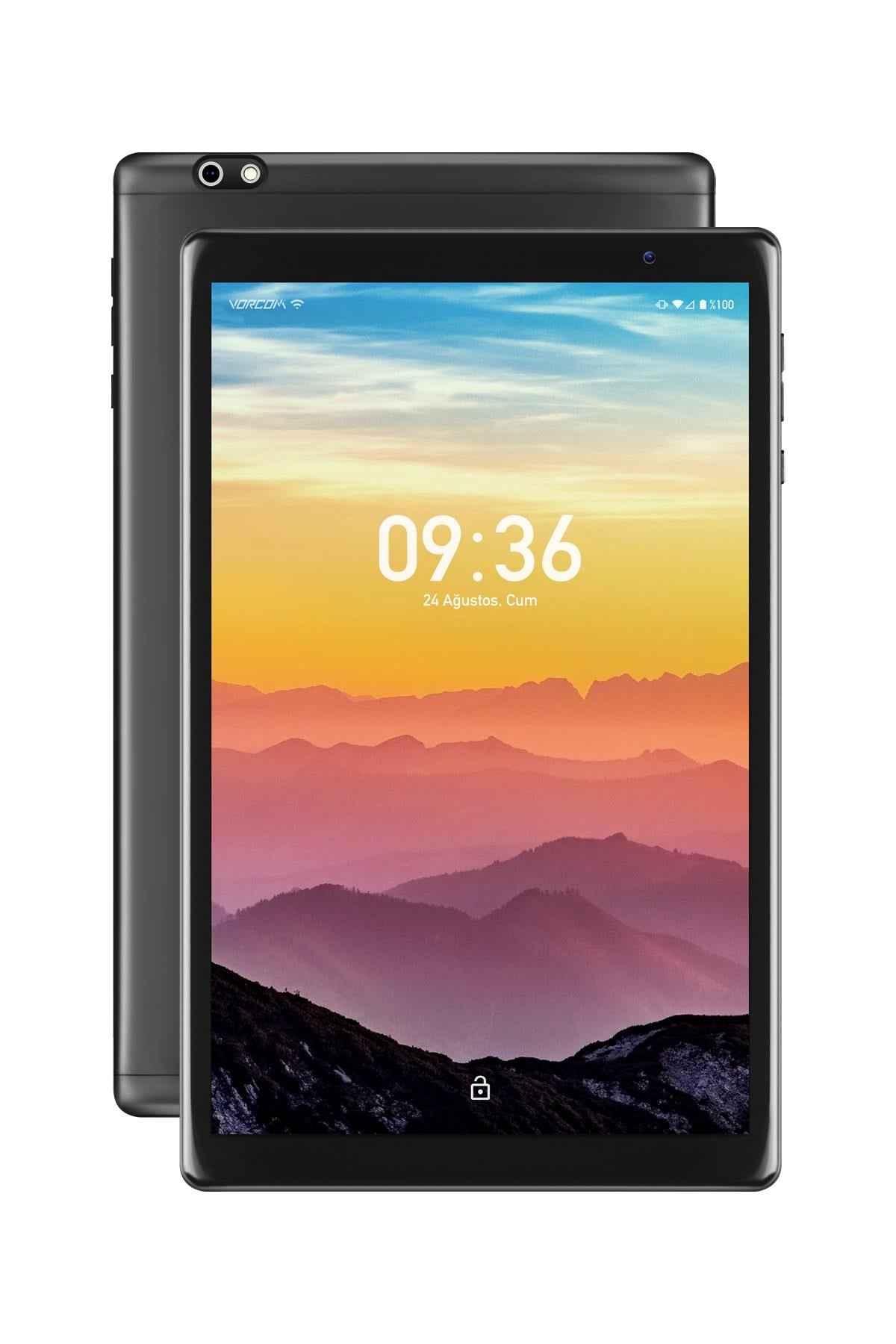 Vorcom S12 2GB/32GB 10.1” 1280*800 HD IPS Ekran Tablet Ekran Koruyucu Hediyeli