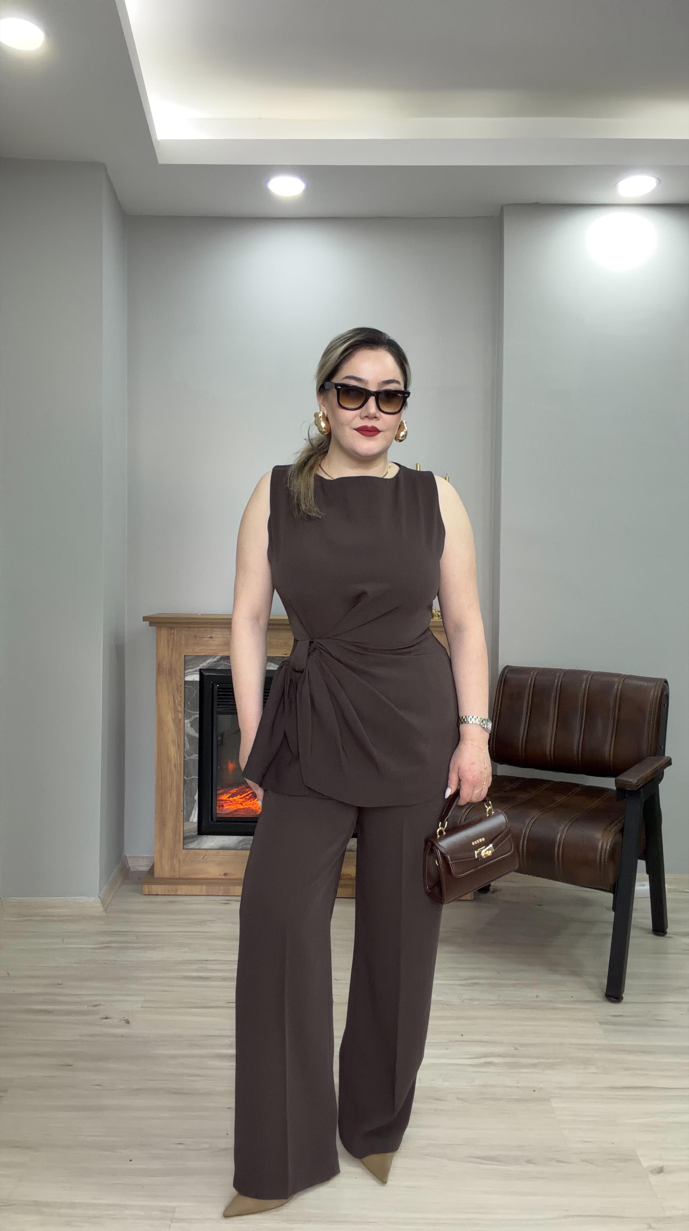 ANVELOP KOLSUZ TAKIM KAHVE 