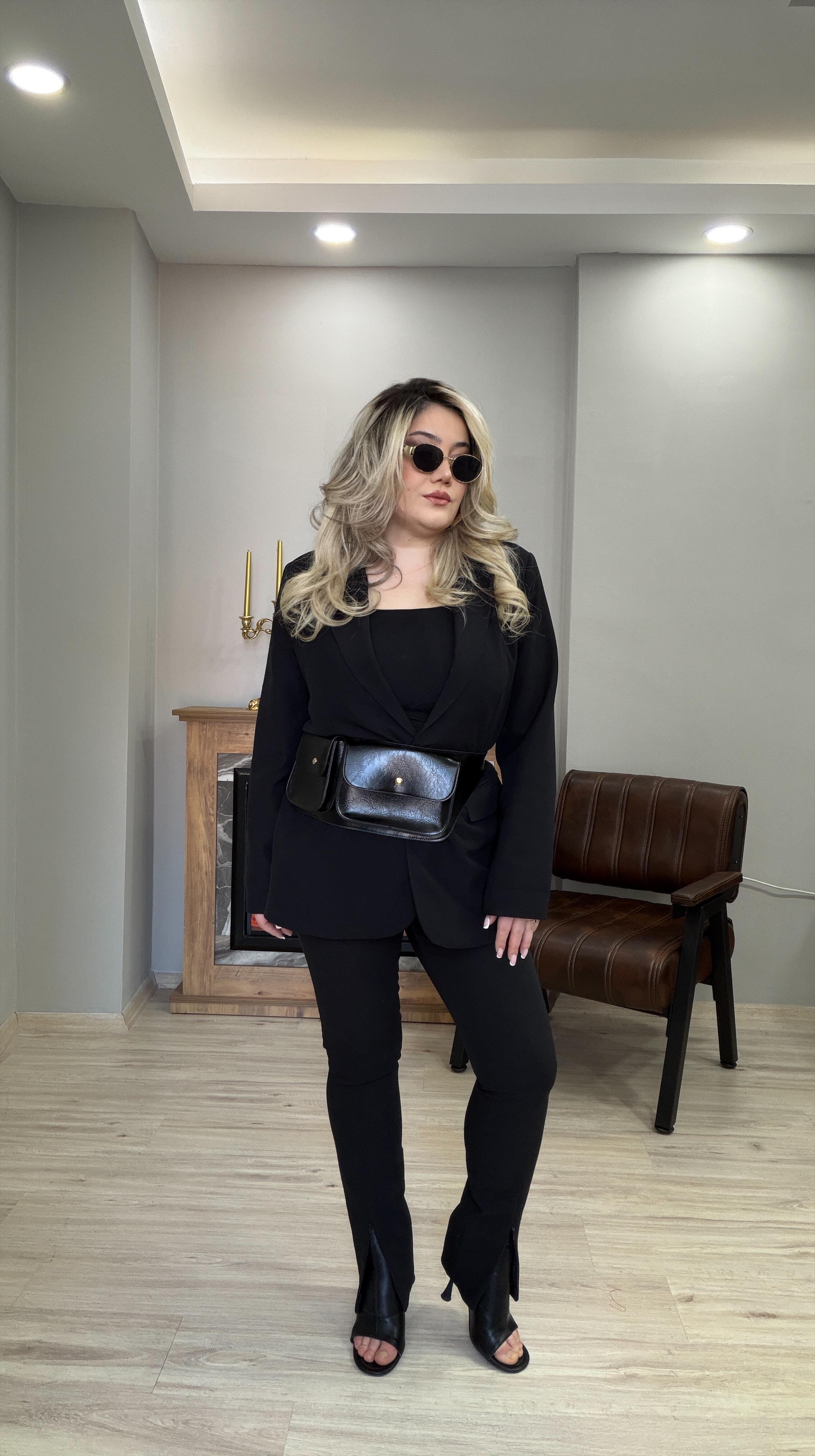 ÇANTA KEMER SİYAH