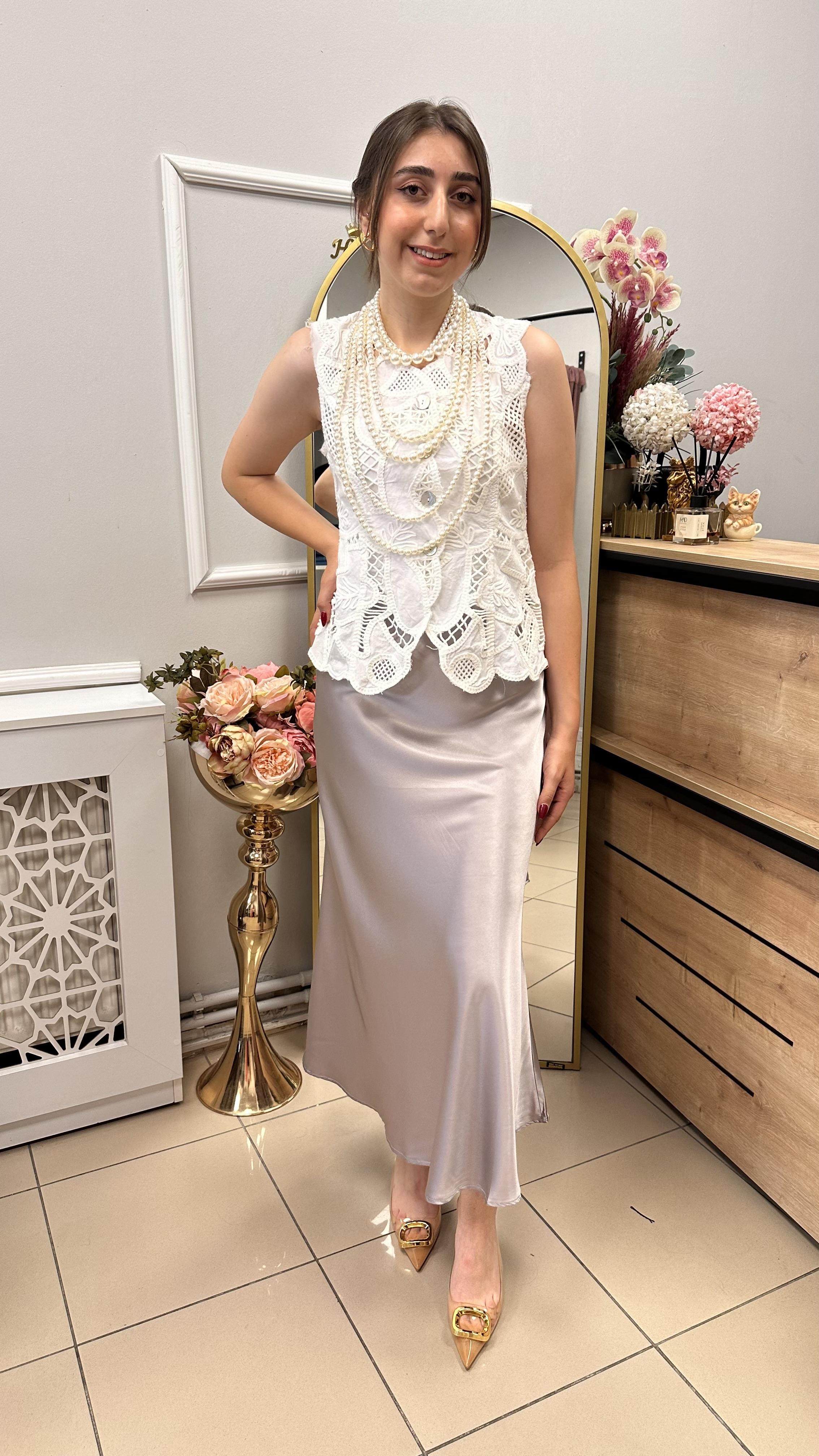 SATEN ETEK PEARL GREY 