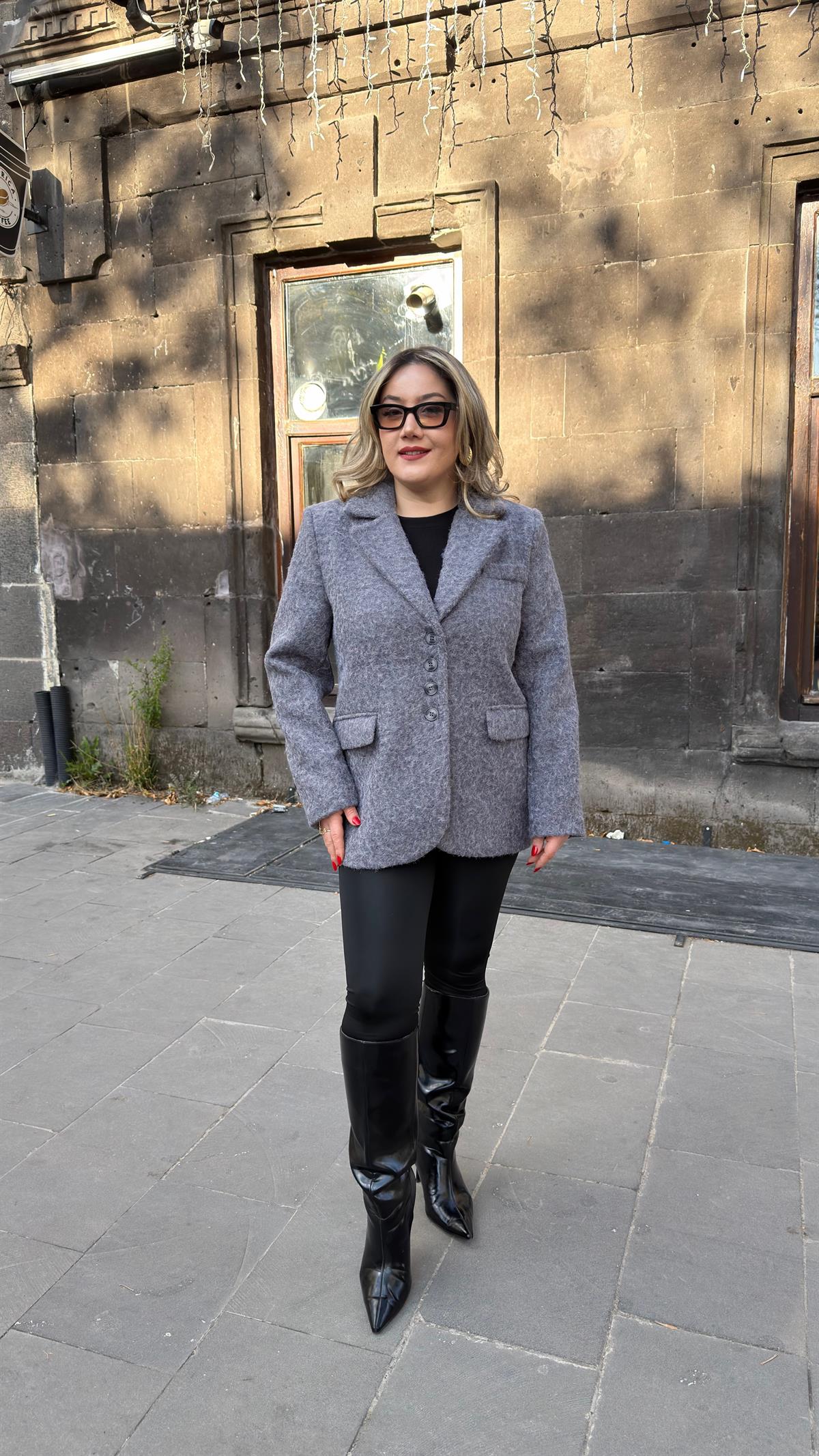 BUKLET BLAZER CEKET ANTRASİT