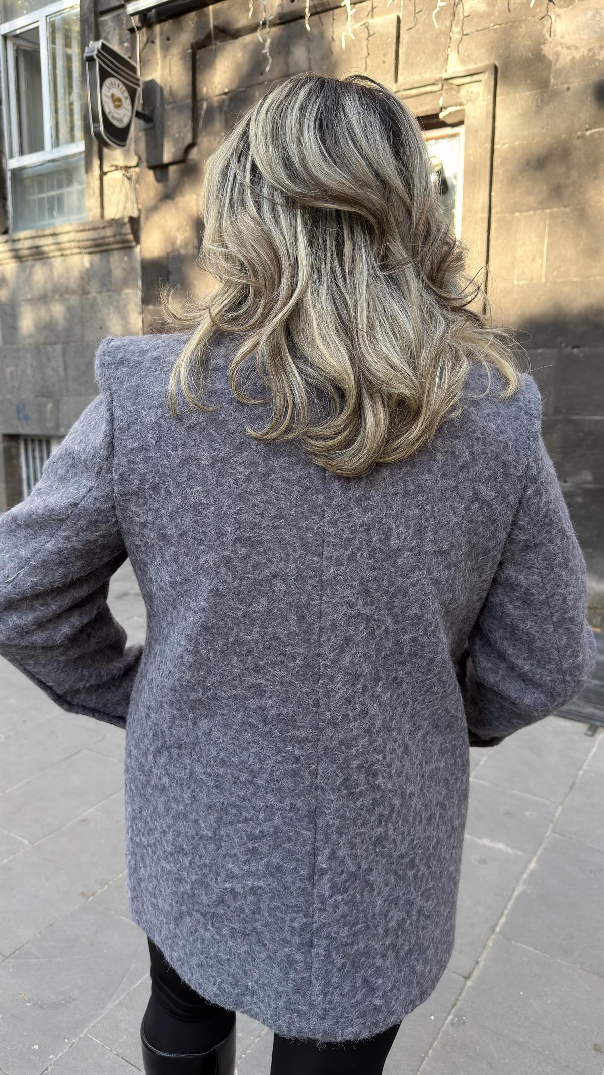 BUKLET BLAZER CEKET ANTRASİT