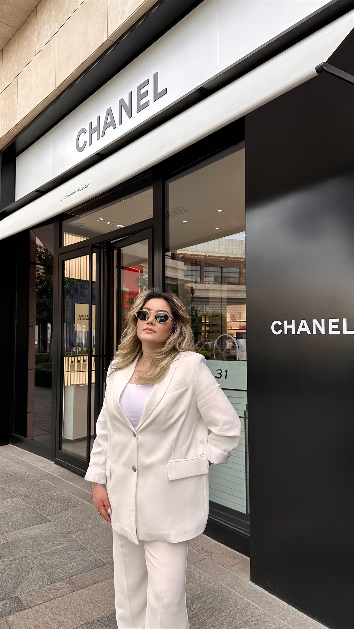 GOLD DÜĞMELİ OVERSİZE BLAZER CEKET
