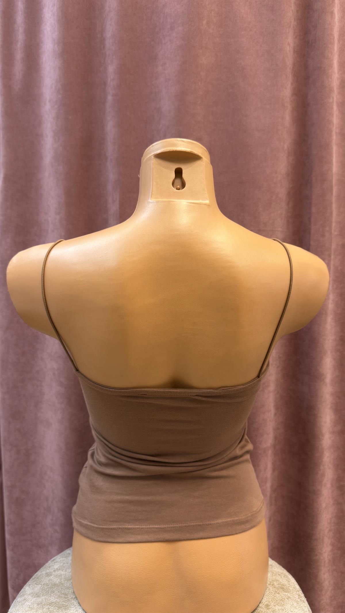 İP ASKILI BODY KAHVE