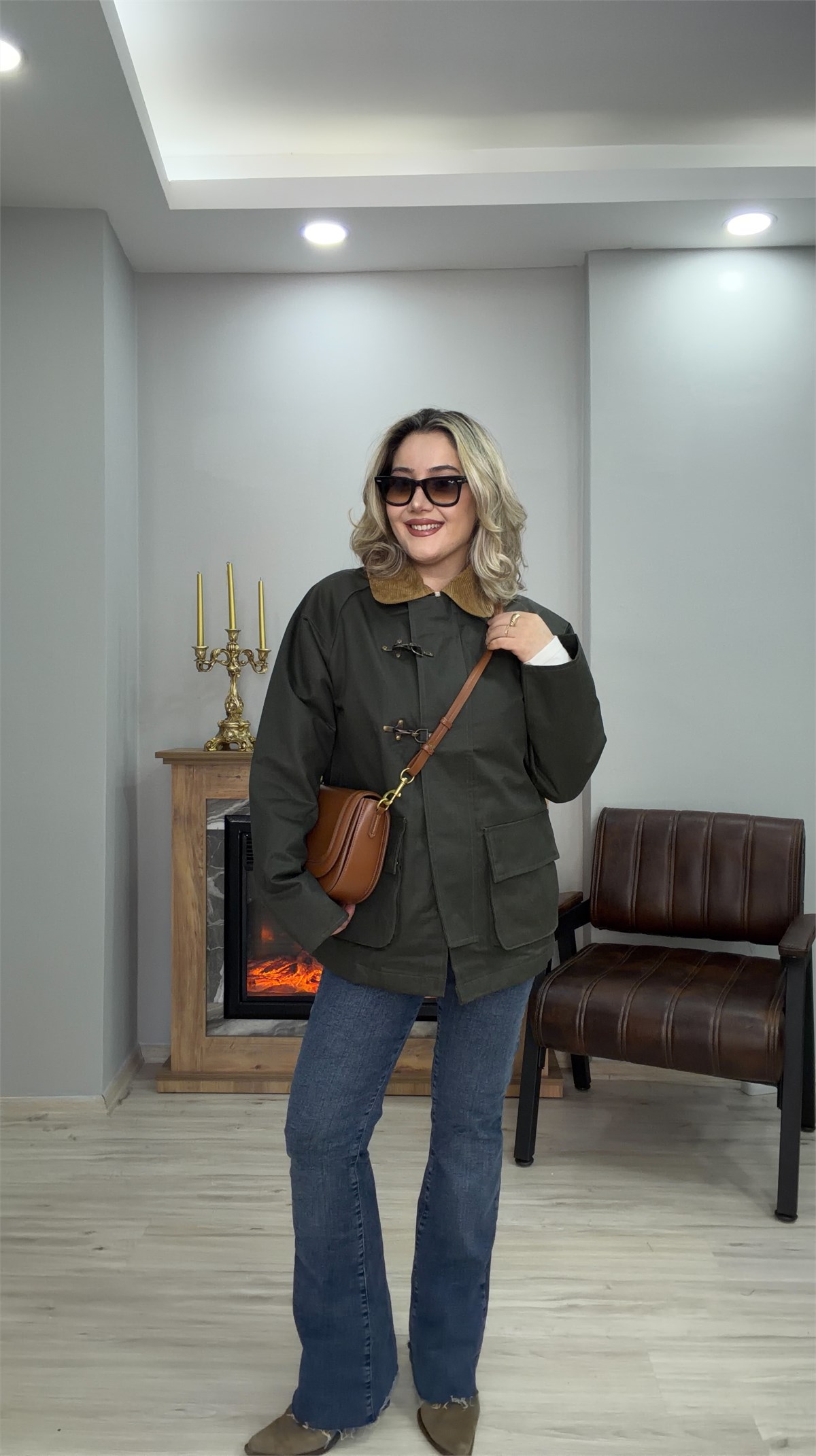 KADİFE YAKA CEKET 