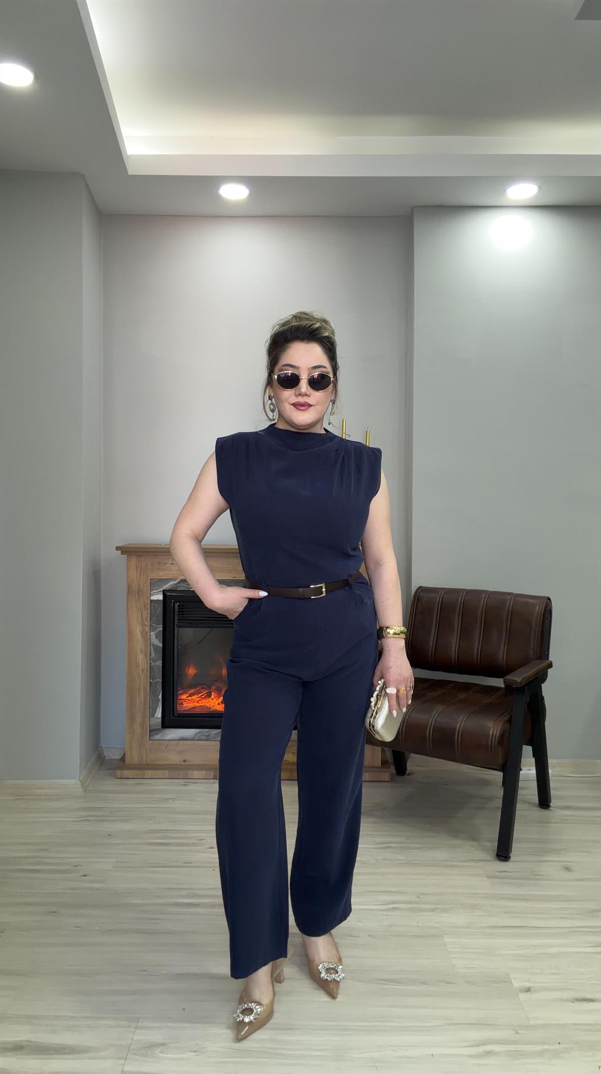 KEMERLİ AEROBİN TULUM LACİVERT