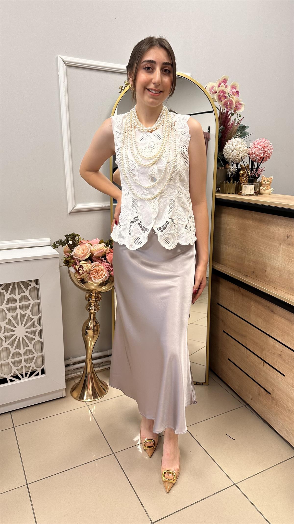 SATEN ETEK PEARL GREY 