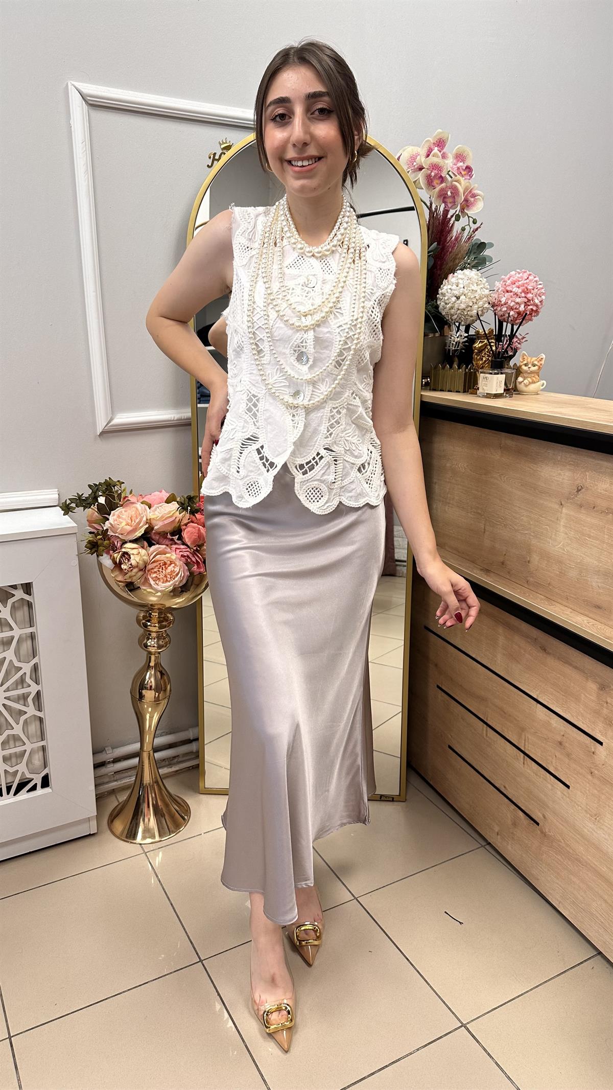 SATEN ETEK PEARL GREY 
