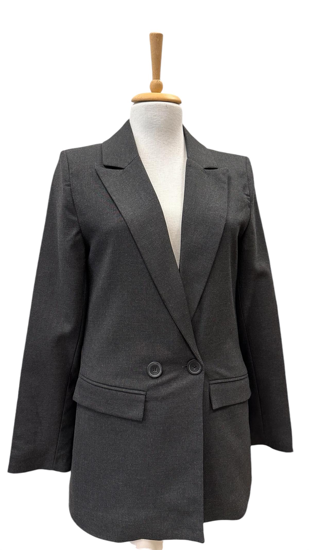 VATKALI OVERSİZE BLAZER CEKET  ANTRASİT