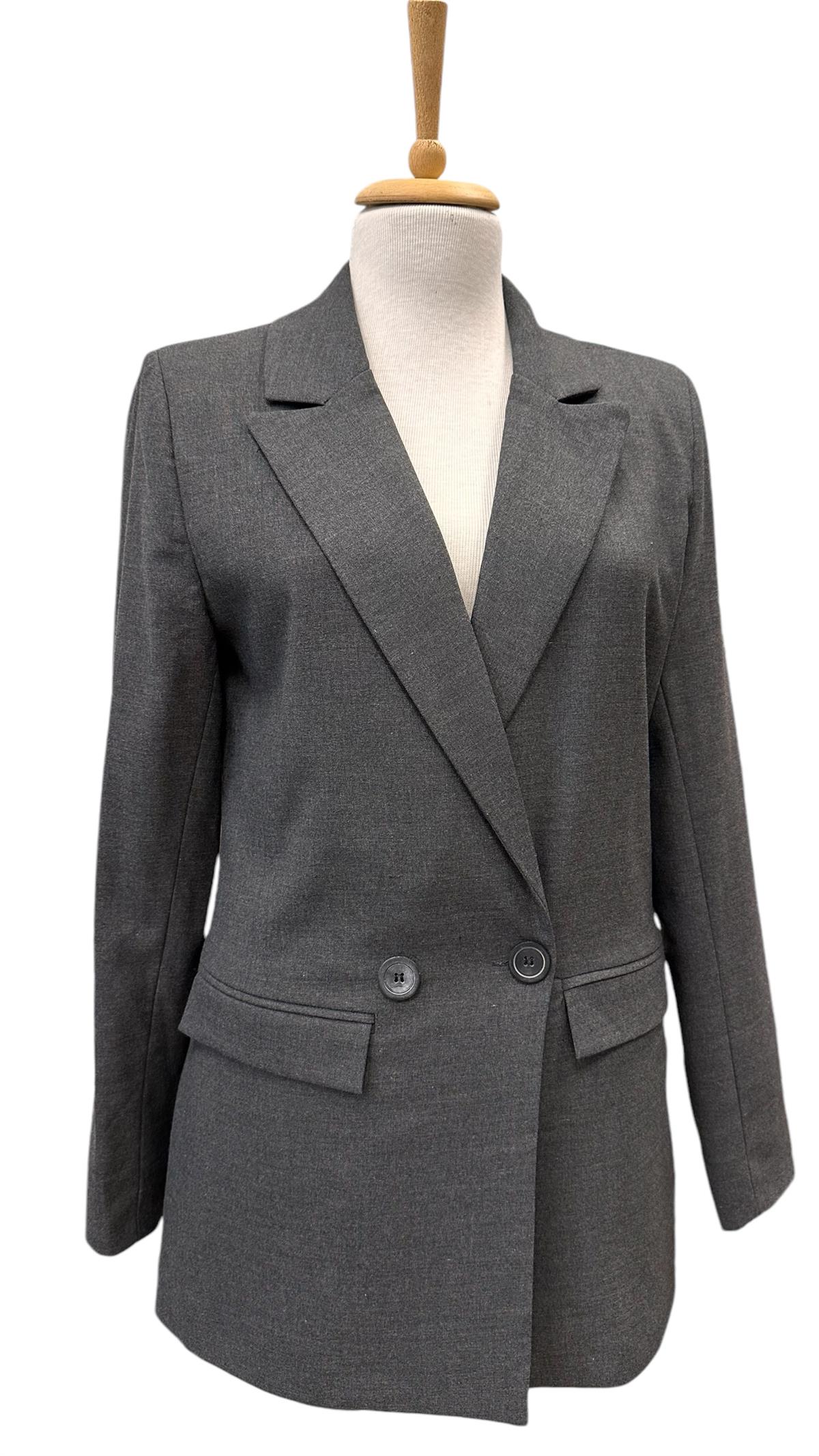 VATKALI OVERSİZE BLAZER CEKET GRİ