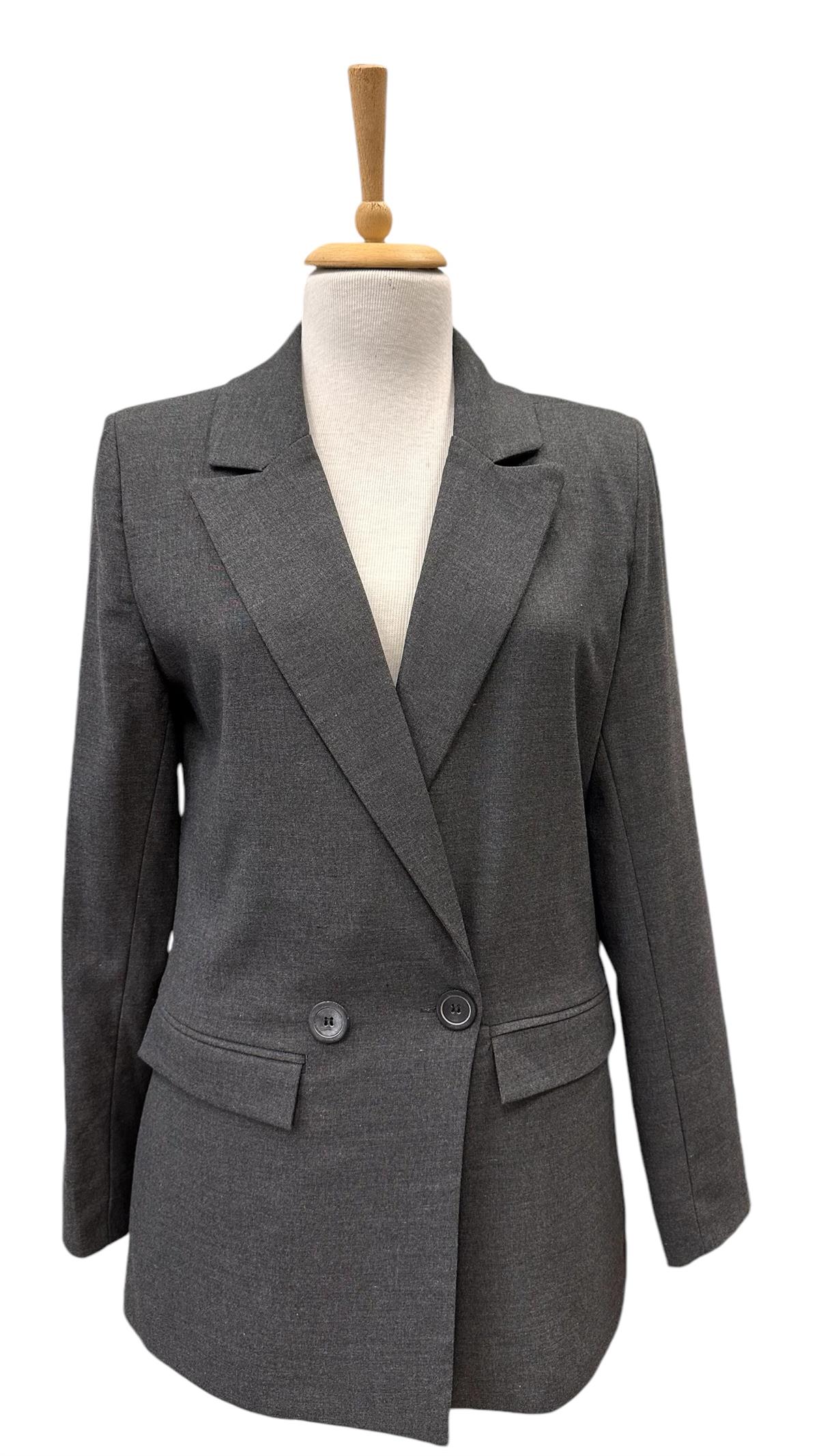 VATKALI OVERSİZE BLAZER CEKET GRİ