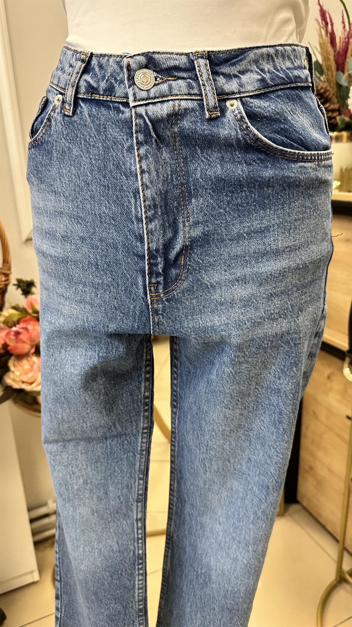 ZR MAVİ BOYFİT JEAN