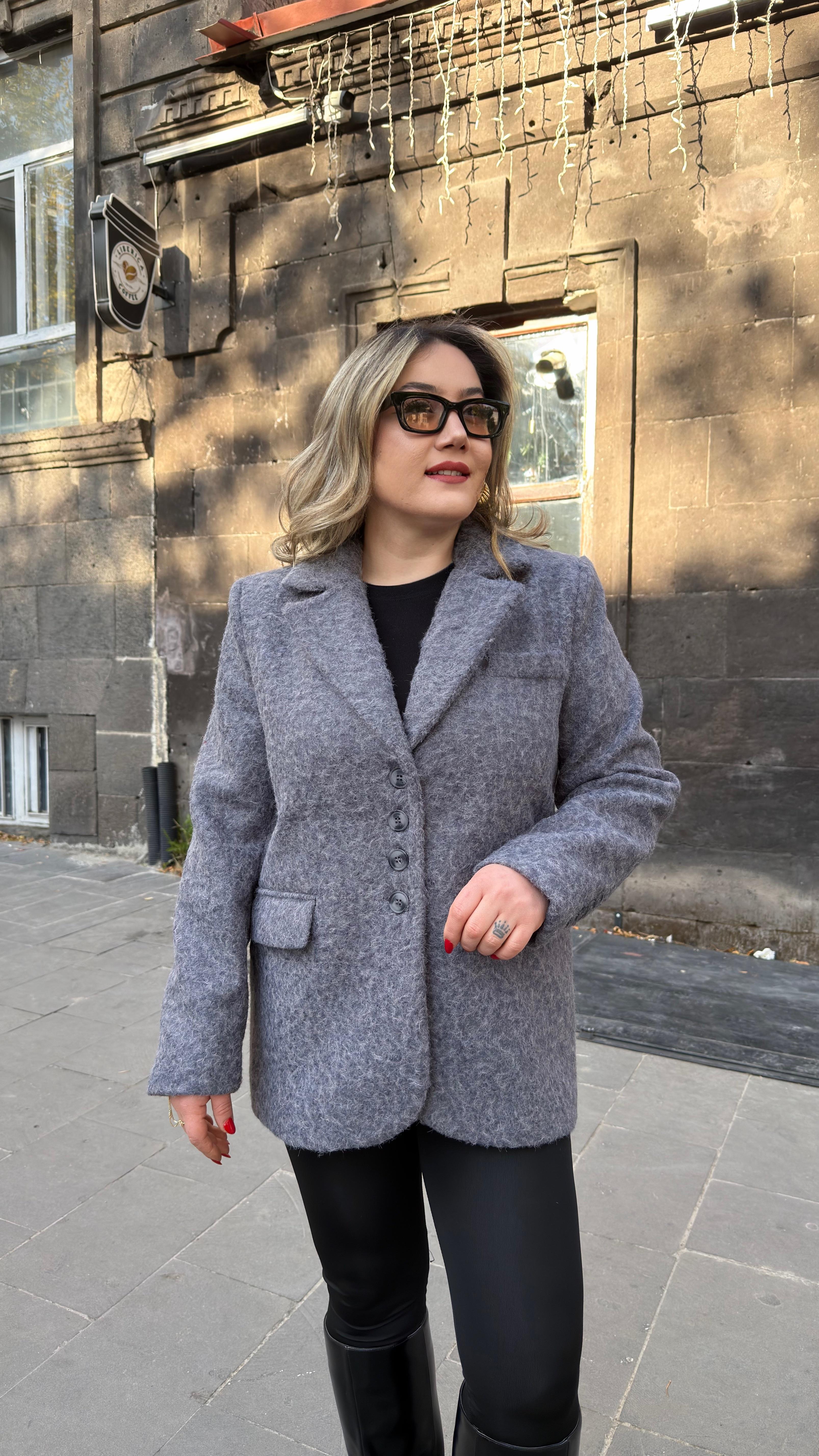 BUKLET BLAZER CEKET ANTRASİT