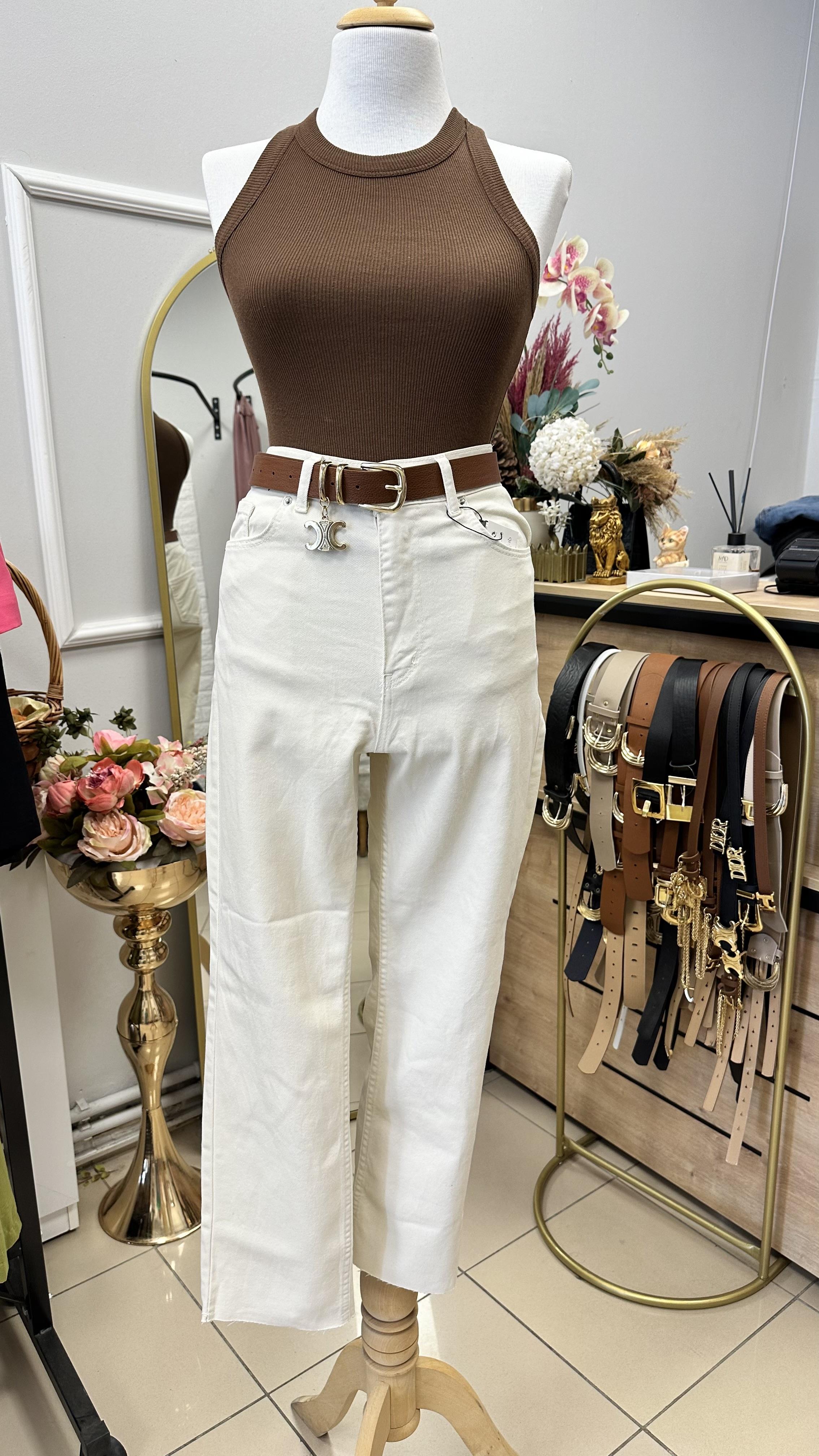ZR KREM BOYFİT JEAN