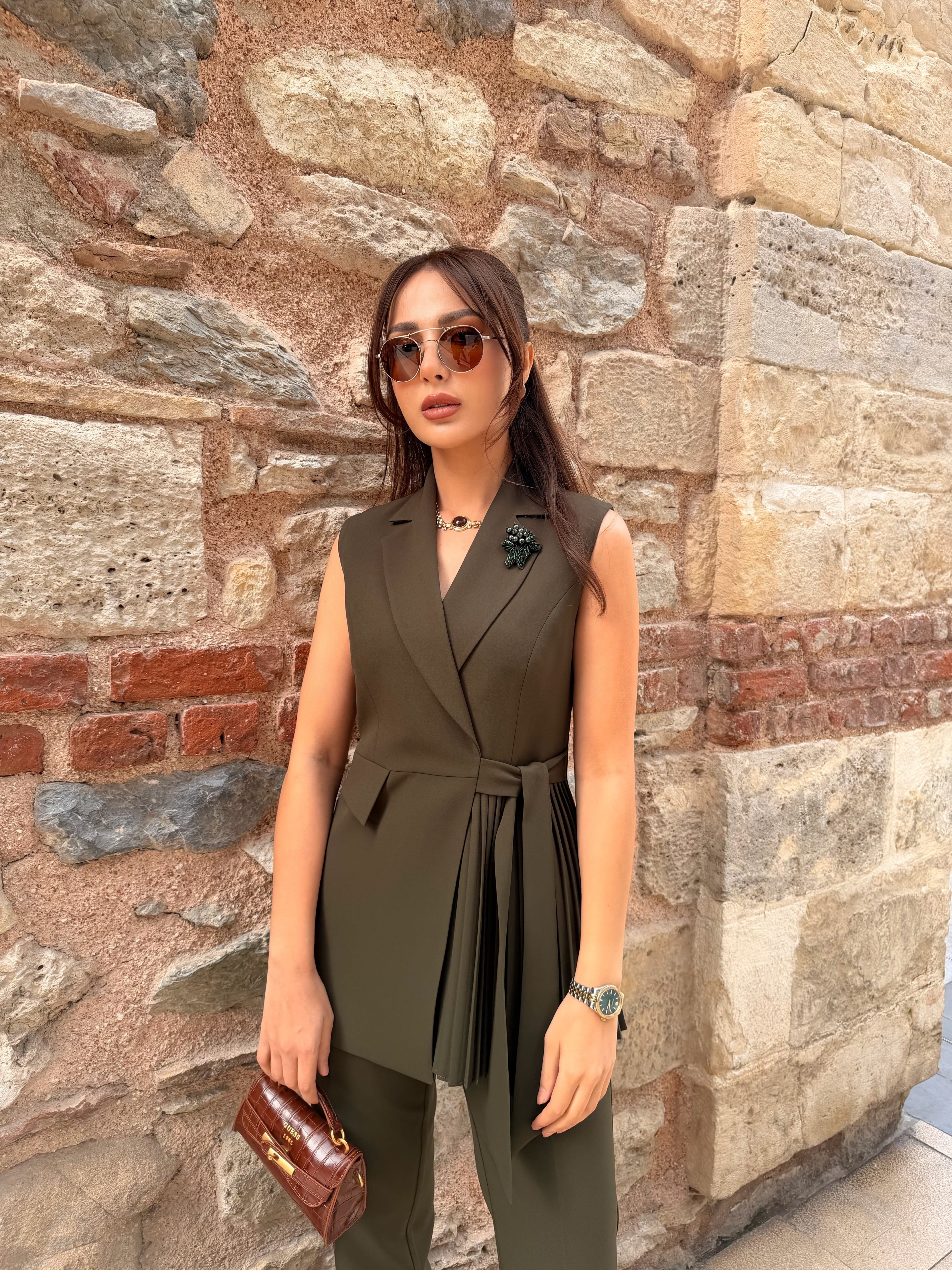 Nova Yelekli Takım- Haki