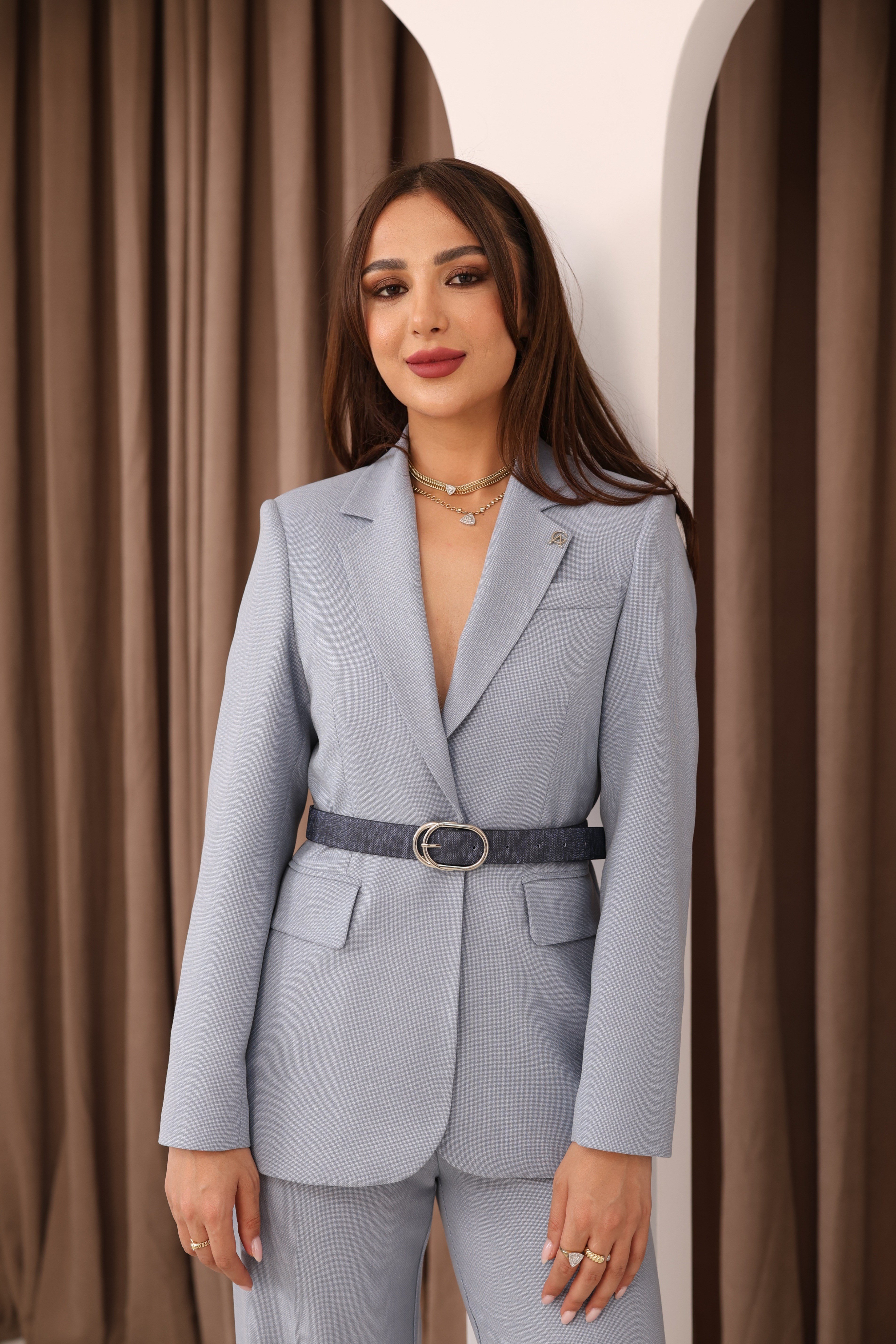 Amelia Takım- Buz Mavi