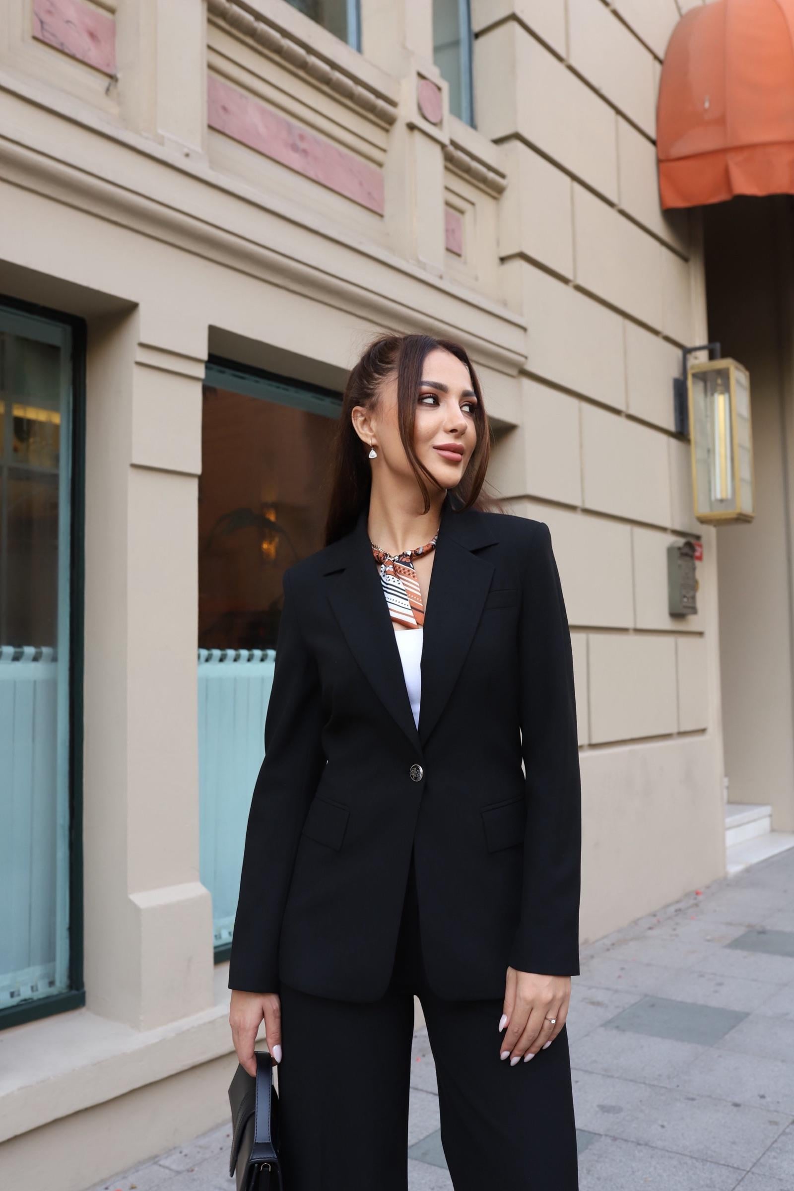 Amelia Takım - Siyah 