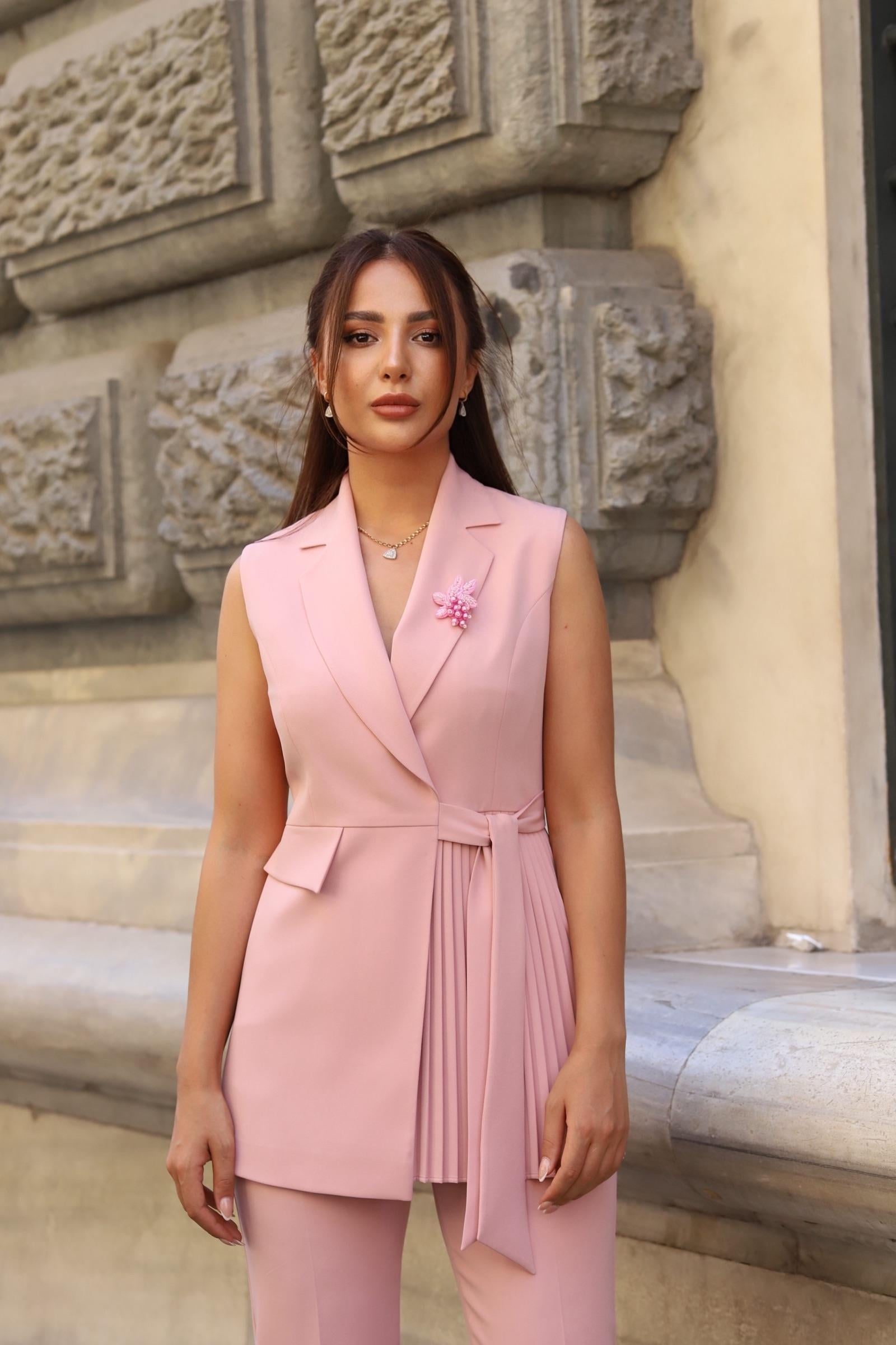 Nova Yelekli Takım- Pudra