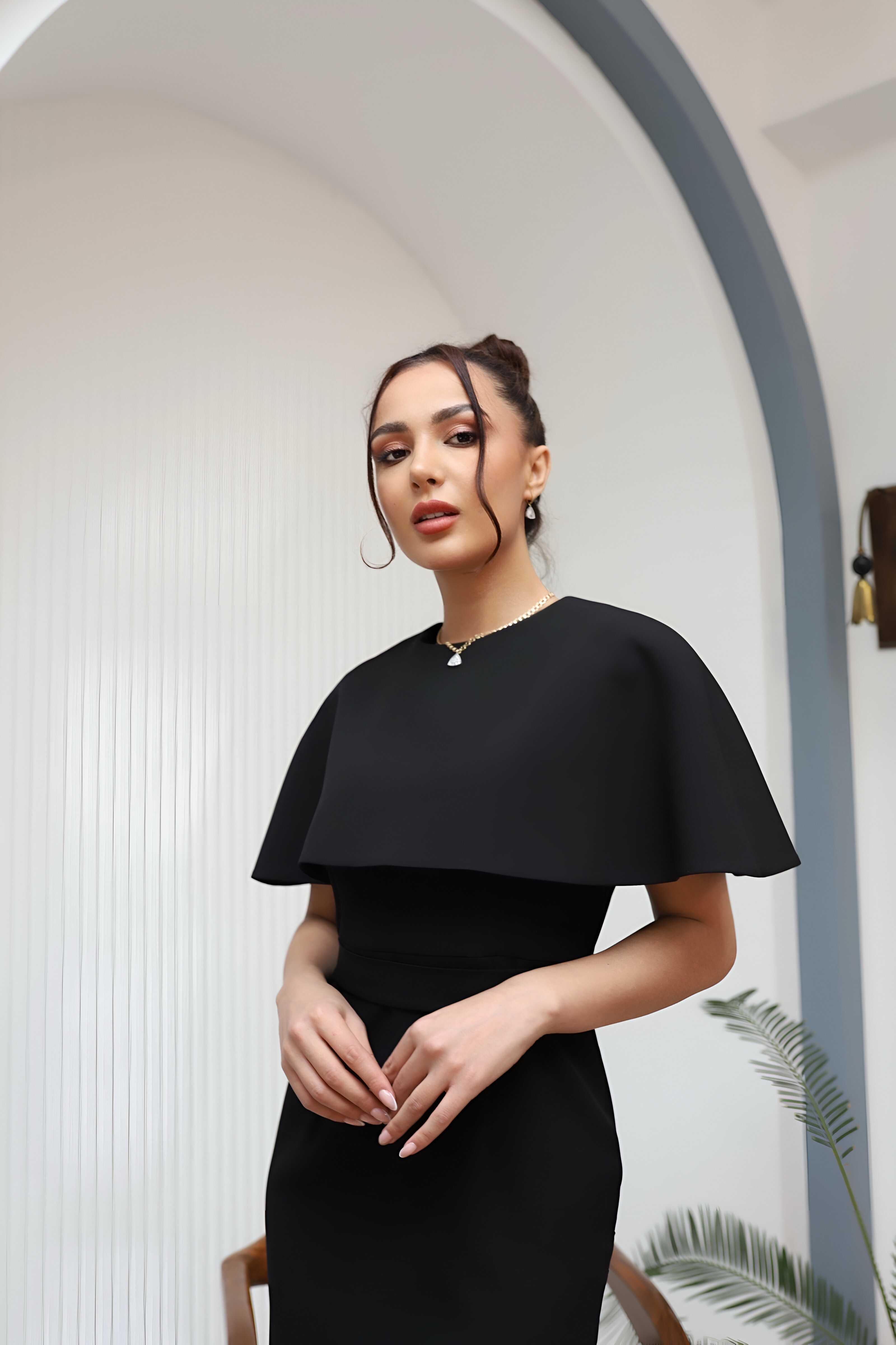 Valeria elbise-Siyah