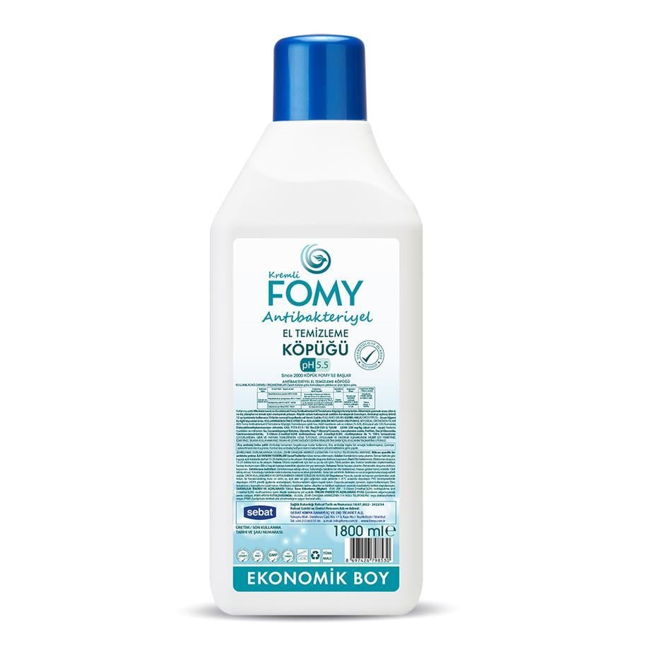 FOMY Antibakteriyel Köpük Sabun 1800 ml 6lı Koli