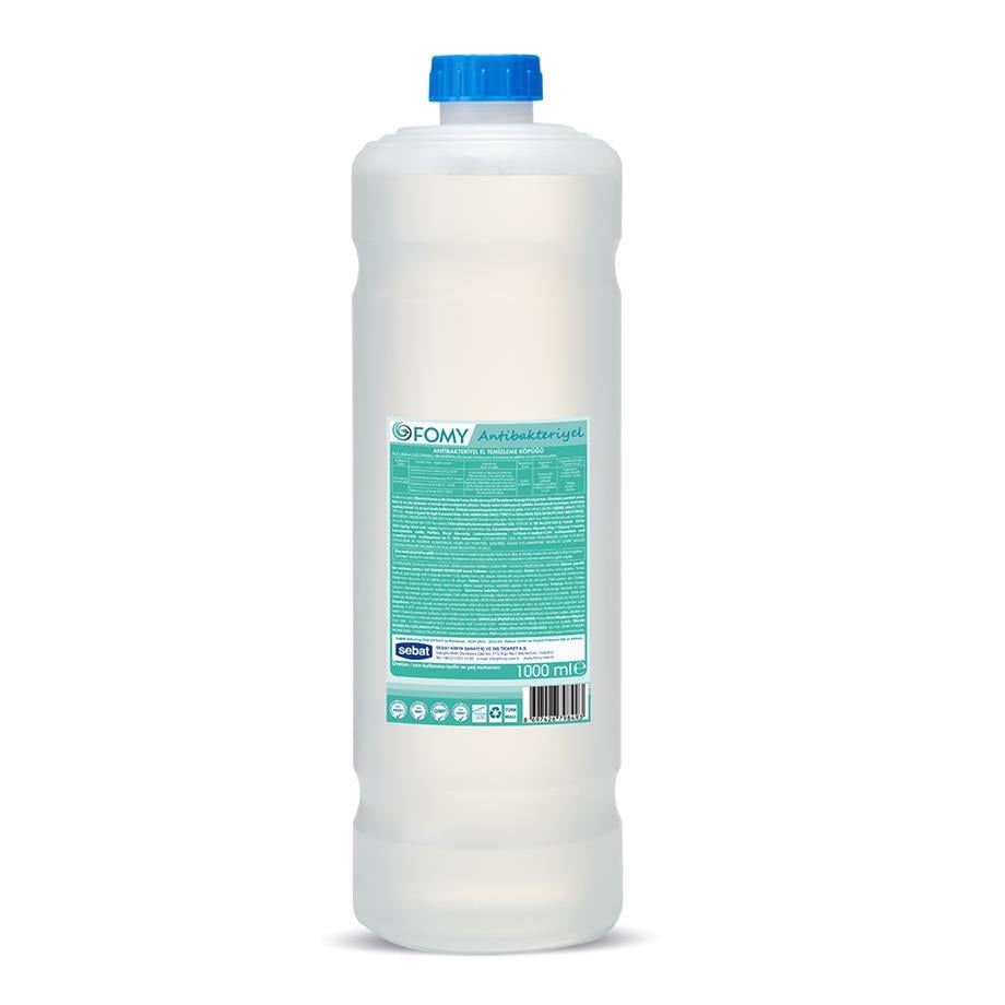 FOMY Antibakteriyel Köpük Sabun Ankastre 1000 ml 12li Koli