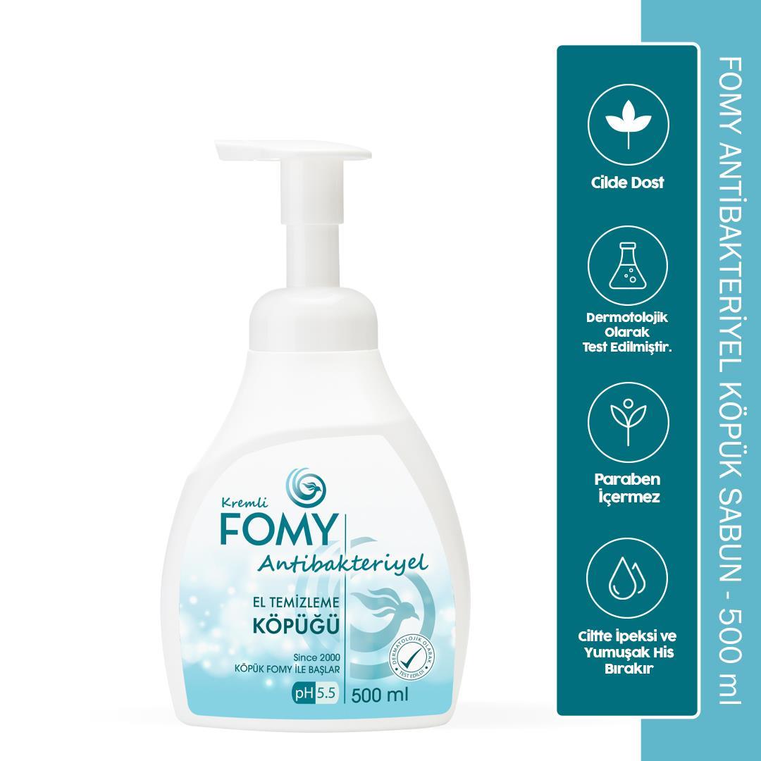 FOMY Antibakteriyel Köpük Sabun 500 ml 12li Koli