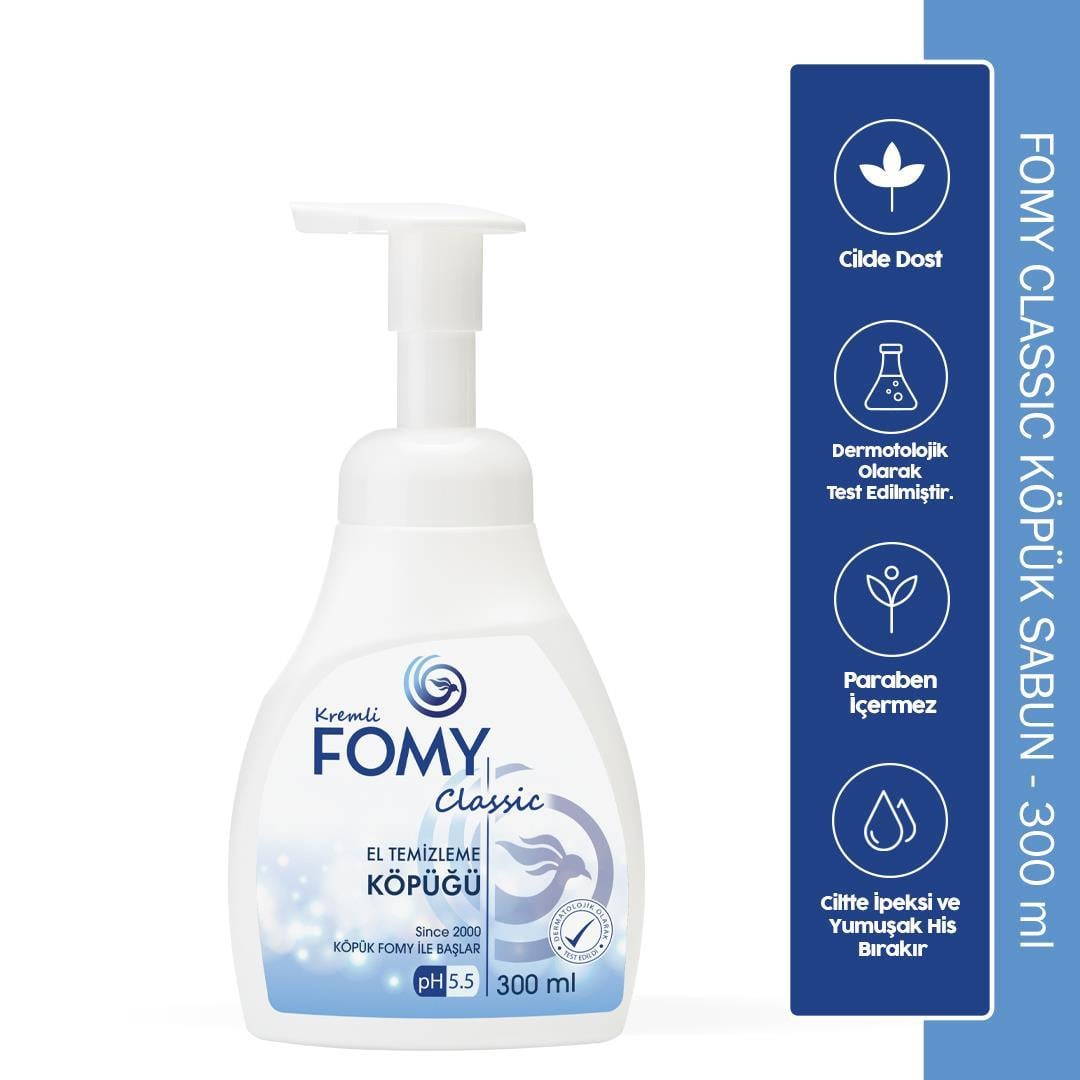 FOMY Classic Köpük Sabun 300 ml 12li Koli