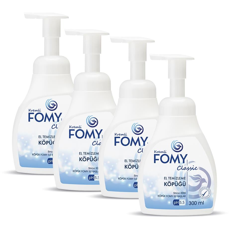 FOMY Classic Köpük Sabun 300 ml 4 ADET