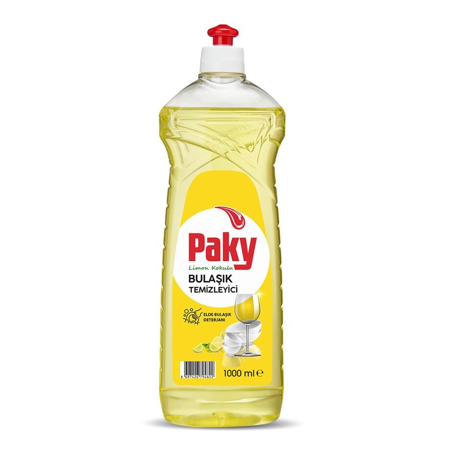 PAKY Elde Bulaşık Deterjanı Sarı Push Pull 1000 ml