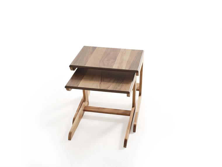 109 Ahşap 2li Çalışma Sehpa Seti