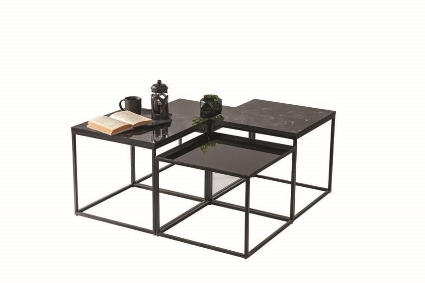 129 Siyah Orta Sehpa