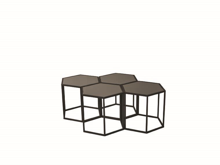 170 Siyah Orta Sehpa