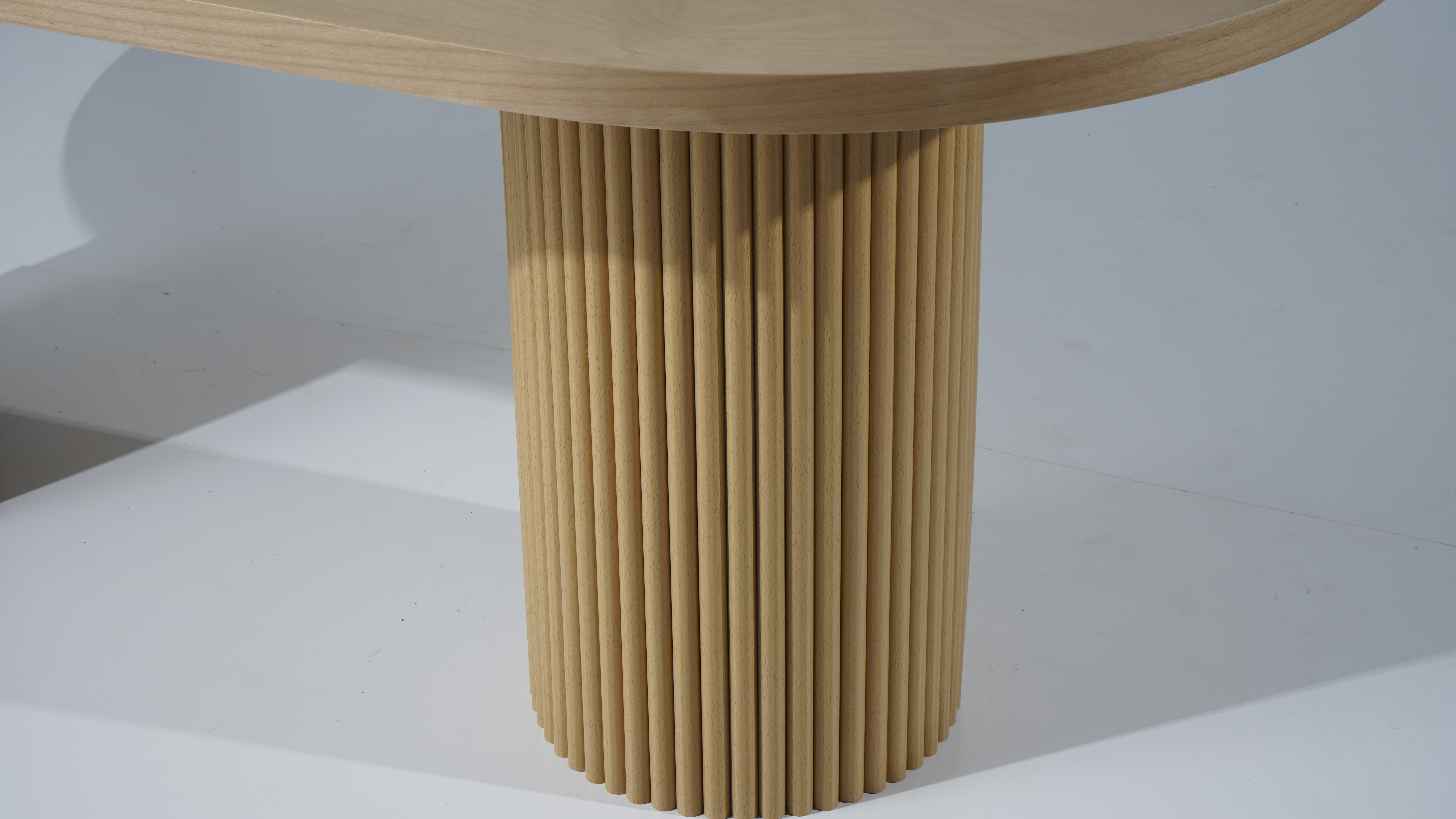 Nevada Mdf Kayın Masa Sandalye