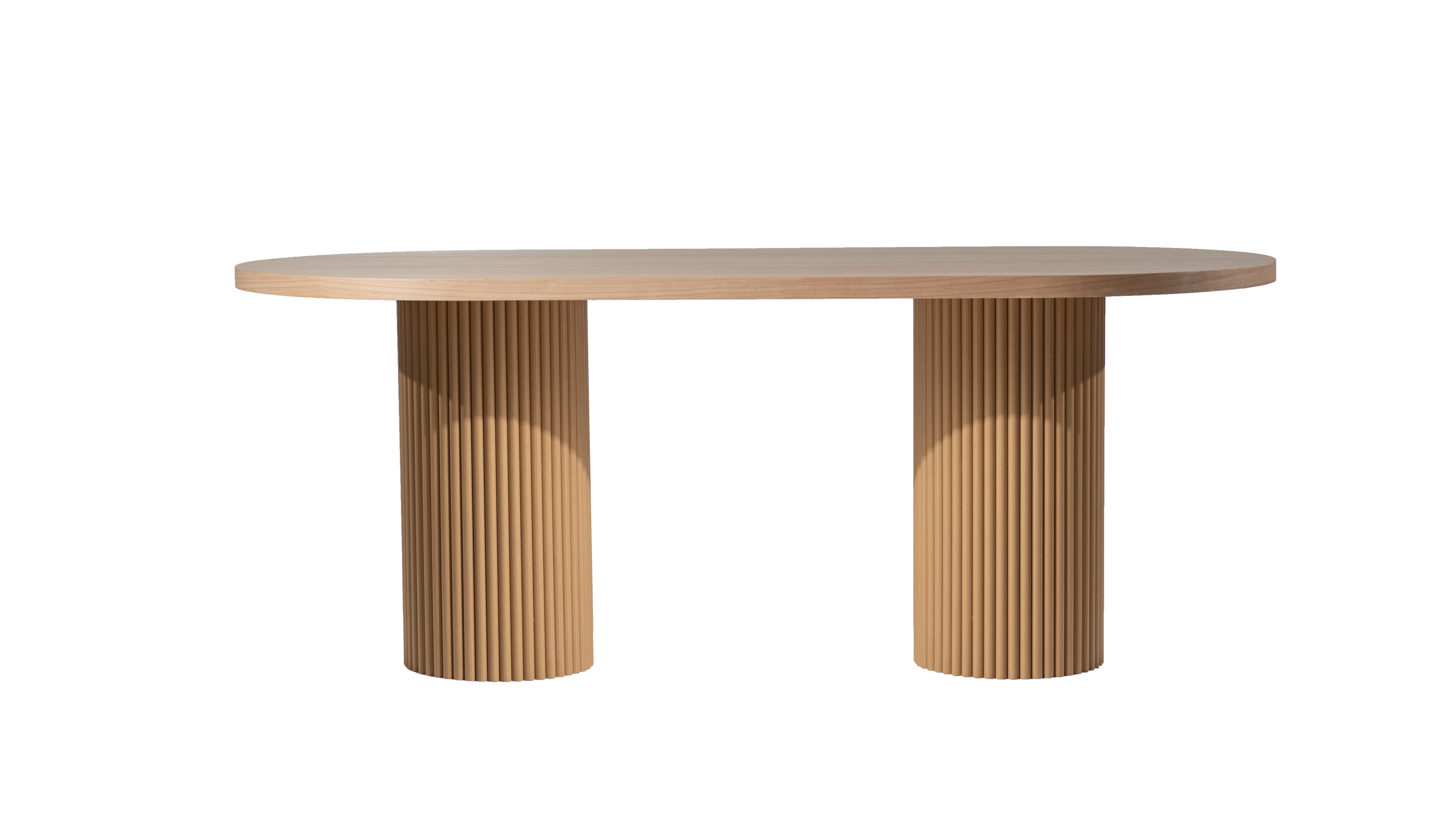 Nevada Mdf Kayın Masa Sandalye