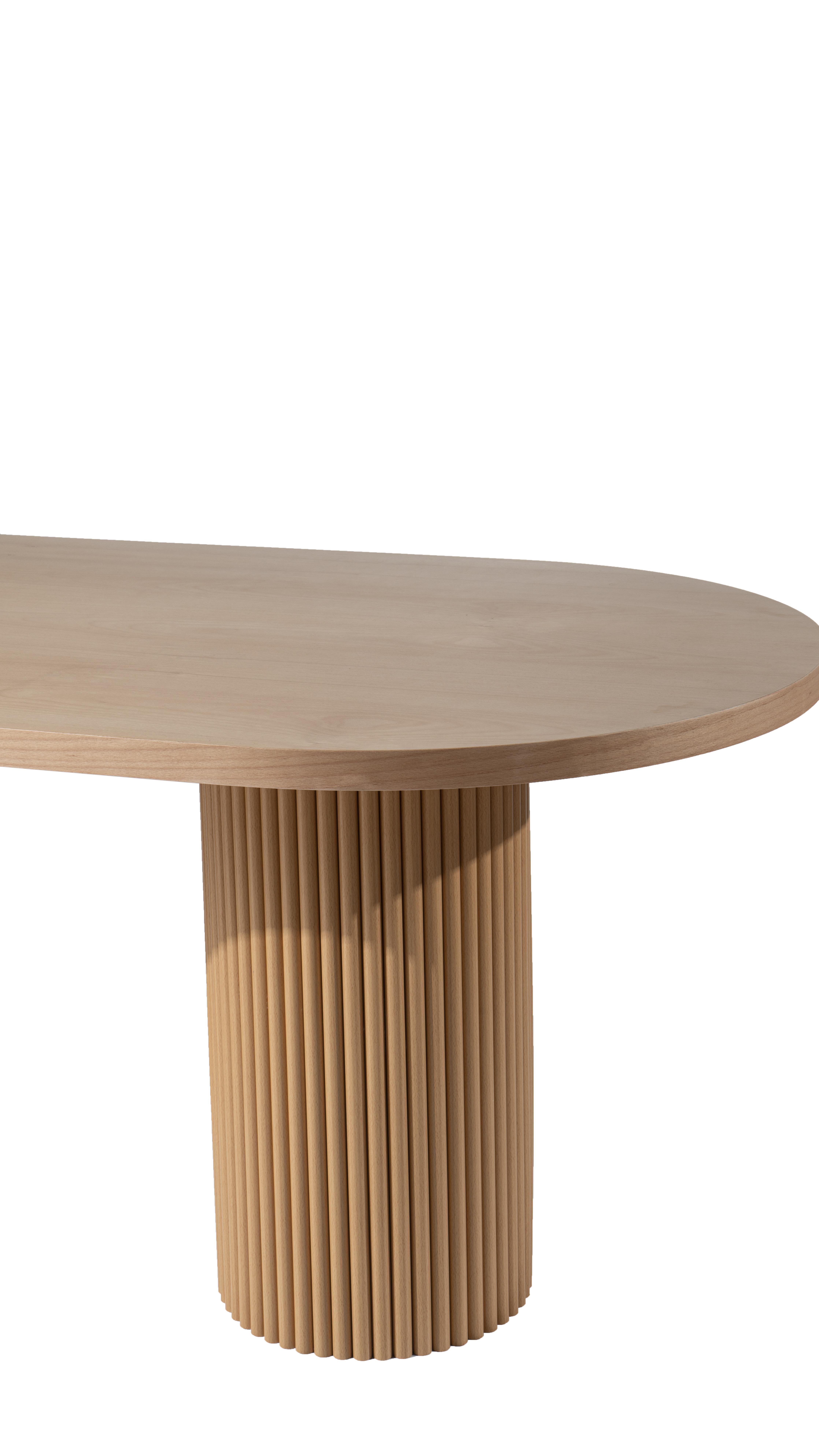 Nevada Mdf Kayın Masa Sandalye