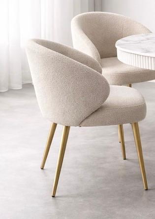 Stone Mdf Mermer Desenli Masa Sandalye