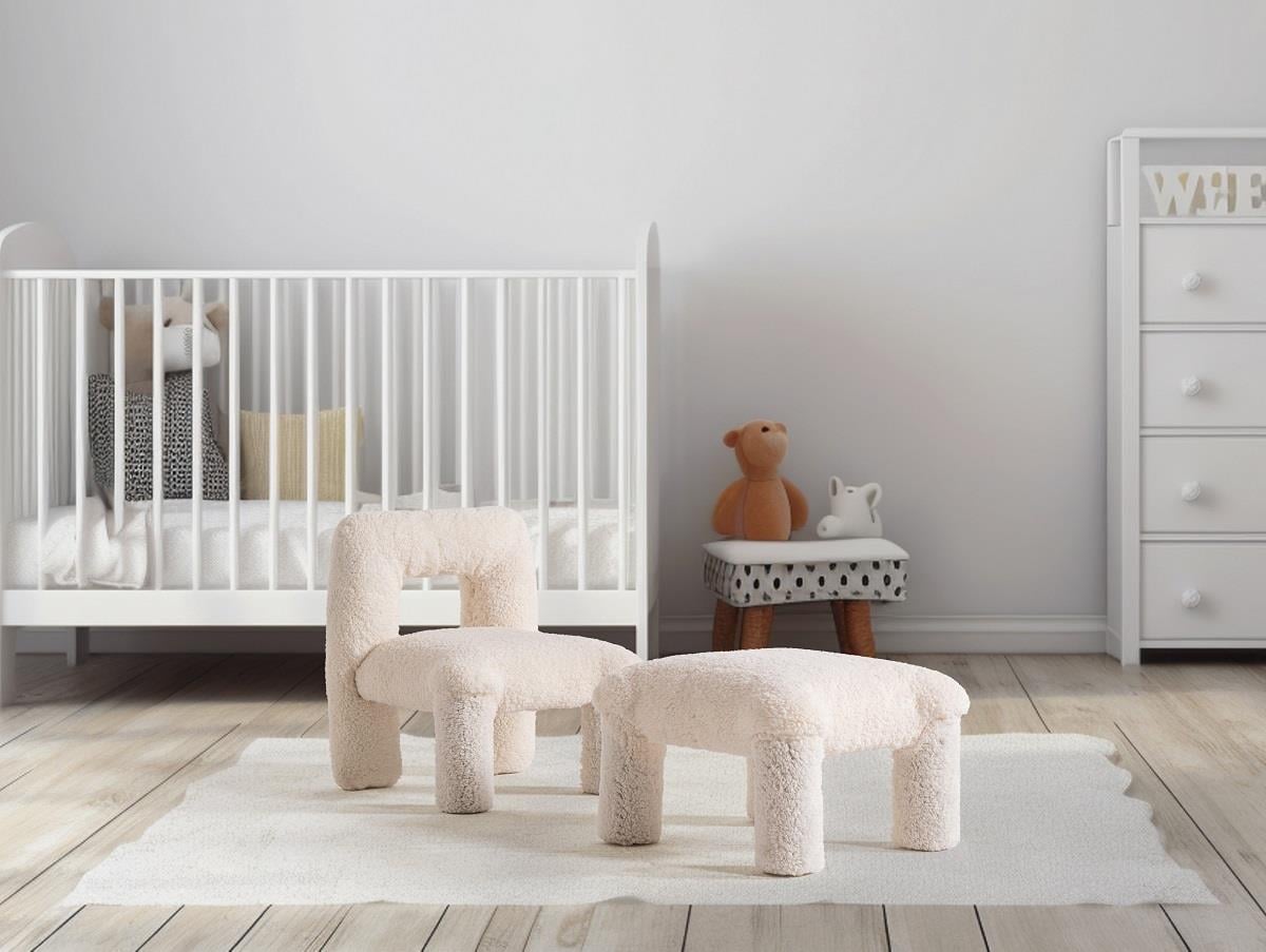 Tiny Çocuk Sandalyesi Ve Pufu