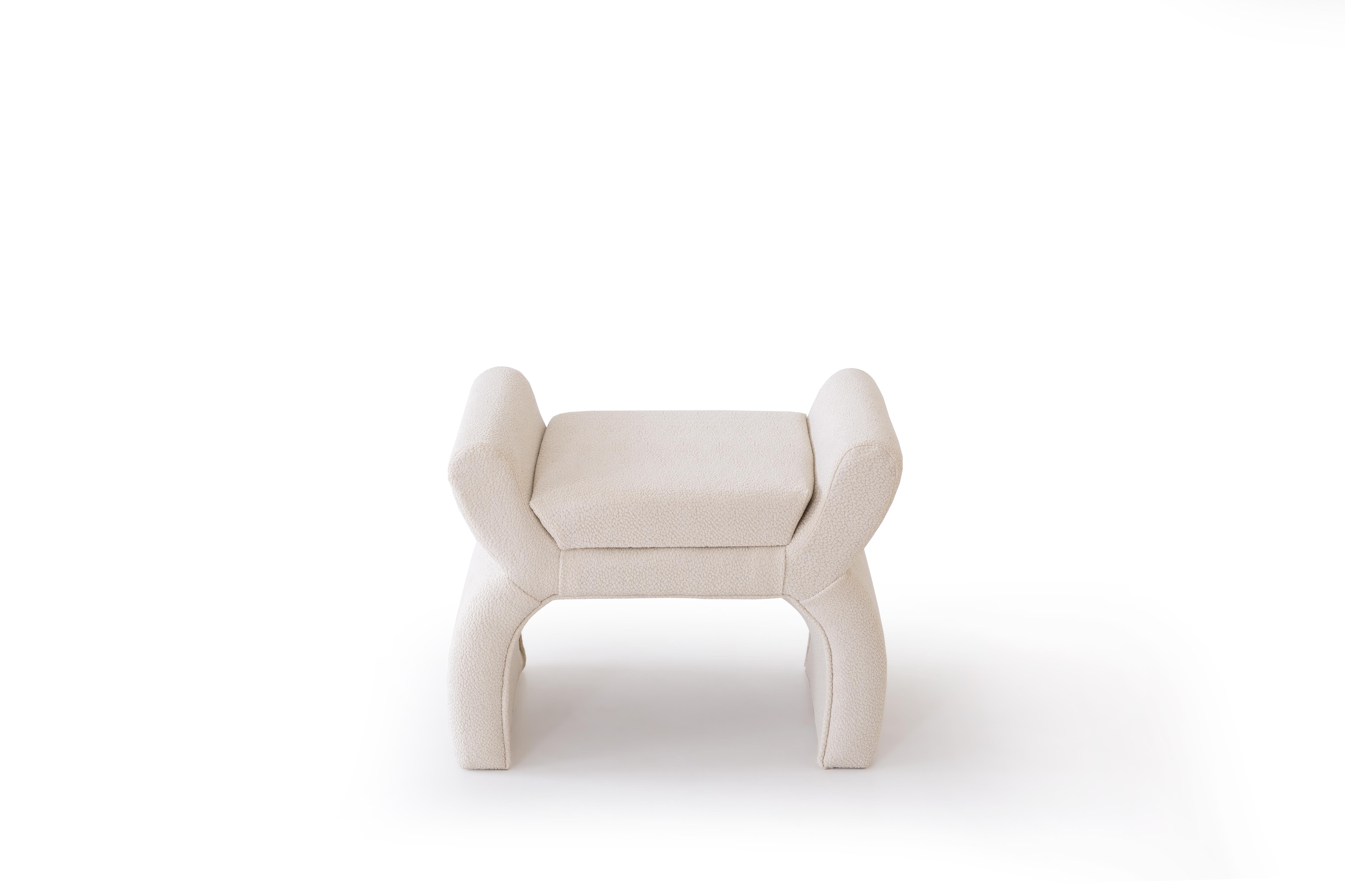 Zenn Coco Kumaşlı Modern Puf&bench