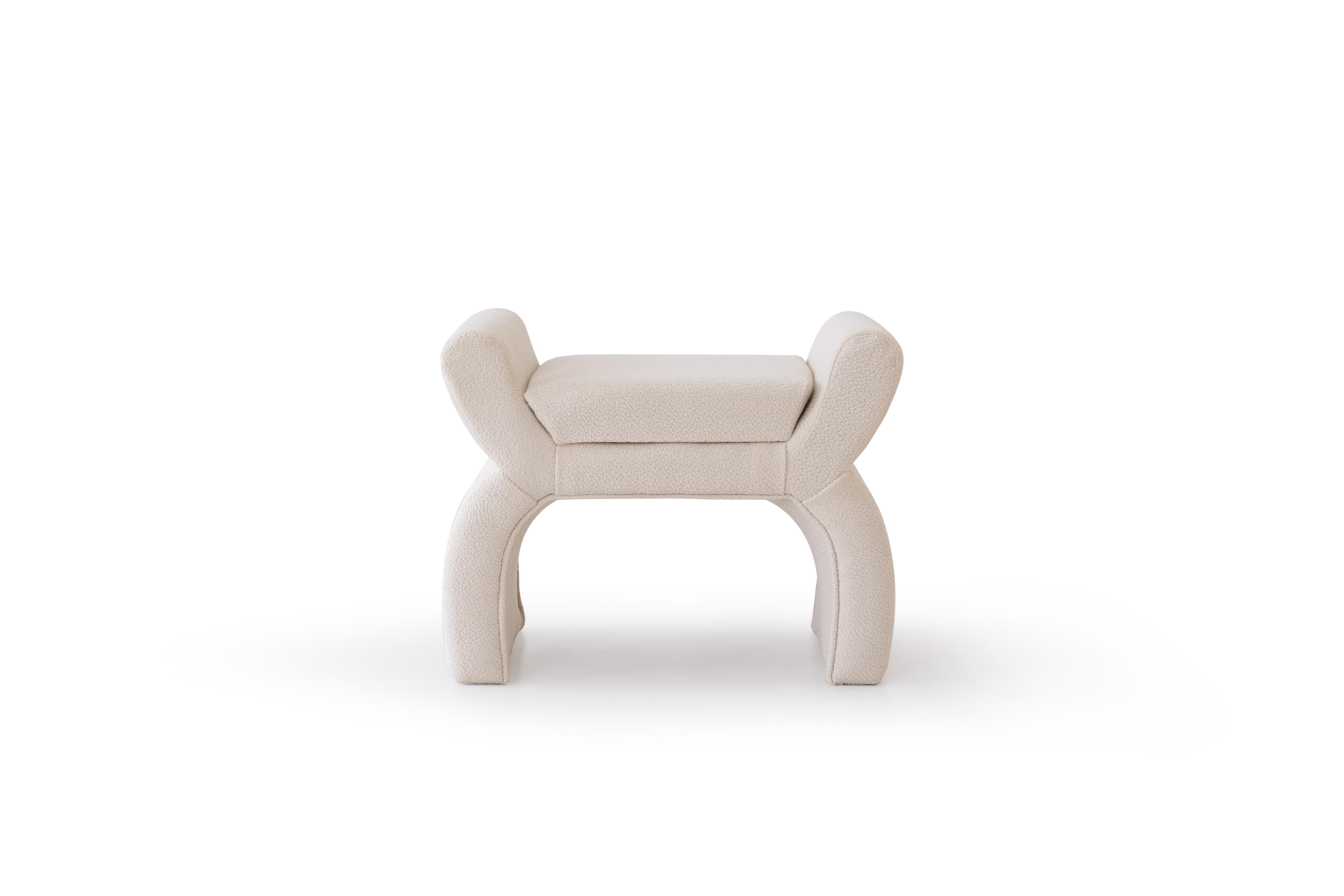 Zenn Coco Kumaşlı Modern Puf&bench